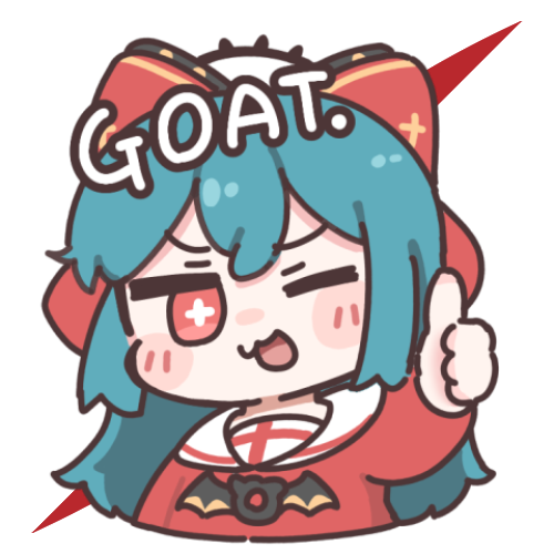 아크릴 키링 G - GOAT
